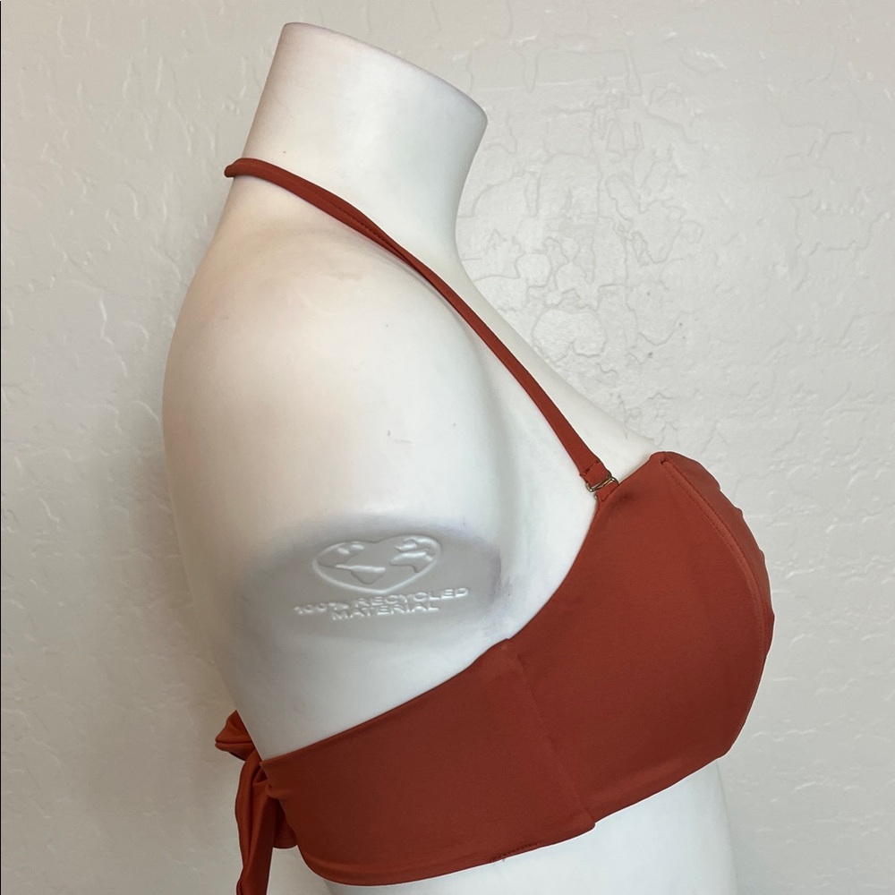 Chic Rust Bikini Top - Picture 3 of 4